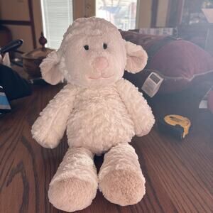 Mary Meyer Lamb Sheep Plush Marshmallow Cream Textured 10 Inch Stuffed Animal